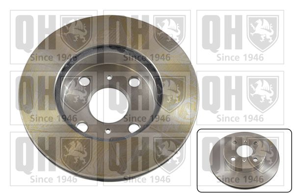 QUINTON HAZELL Тормозной диск BDC3698